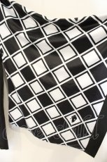 画像3: NieR Clothing / 着物風袖ZIPパーカー F ブラックｘホワイト O-26-06-22-068-PU-TO-YM-OS (3)