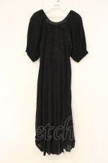 画像1: axes femme POETIQUE / バックレースアップワンピース M クロ O-26-06-22-081-AX-OP-OW-OS (1)