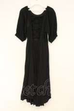 画像2: axes femme POETIQUE / バックレースアップワンピース M クロ O-26-06-22-081-AX-OP-OW-OS (2)