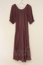 画像1: axes femme POETIQUE / バックレースアップワンピース M パープル O-26-06-22-085-AX-OP-OW-OS (1)