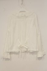画像4: PINK HOUSE / リボン使いローンブラウス  シロ O-26-06-22-016-LO-BL-OW-OS (4)