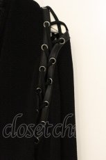 画像3: Qutie Frash / 着物ショートカーデ  ブラック O-26-06-22-023-QU-TO-OW-OS (3)