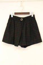 画像1: axes femme POETIQUE / チェックショートパンツ M グリーン O-26-06-23-040-AX-PA-OW-OS (1)
