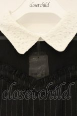 画像2: axes femme POETIQUE / フィッシュテールブラウス M クロ O-26-06-23-046-AX-BL-OW-OS (2)