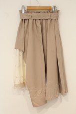 画像3: axes femme POETIQUE / レースアシメトレンチスカート M ベージュ O-26-06-23-054-AX-SK-OW-OS (3)