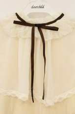 画像2: axes femme / ケープデザインニットプルオーバー M キナリ O-26-06-23-059-AX-TO-OW-OS (2)