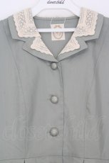 画像2: F&A / レースダブル開衿ワンピース F ミント O-26-06-23-1034-CA-OP-OW-OS (2)