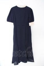 画像3: an another angelus / レース使いフロント開きマーメイドワンピース S ネイビー O-26-06-23-1048-CA-OP-OW-OS (3)