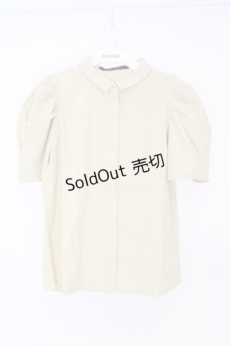 画像1: an another angelus / タックパフスリーブシャツ F クリーム O-26-06-23-1018-CA-BL-OW-OS (1)
