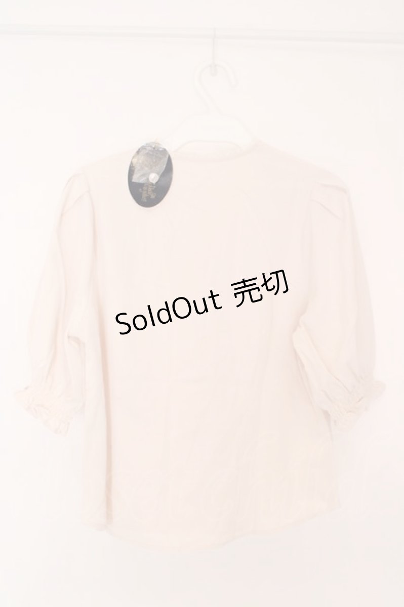 画像3: an another angelus / ダイヤ開きローズ刺繍ブラウス F アイボリー O-26-06-23-1023-CA-BL-OW-OS (3)