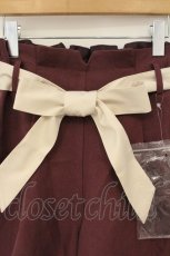 画像2: axes femme / タック入りフレアキュロット M パープル O-26-06-23-063-AX-PA-OW-OS (2)