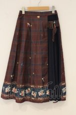 画像1: axes femme / ミッキーマウス/スカート M ワイン O-26-06-23-075-AX-SK-OW-OS (1)