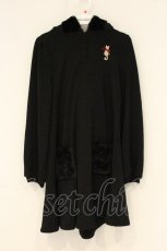 画像1: Secret Honey / ネコ耳パーカーワンピース 2 クロ O-26-06-23-093-CA-OP-OW-OS (1)