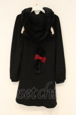 画像3: Secret Honey / ネコ耳パーカーワンピース 2 クロ O-26-06-23-093-CA-OP-OW-OS (3)