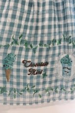 画像2: axes femme / チョコミントプリントスカート F ミント O-26-06-23-010-AX-SK-OW-OS (2)