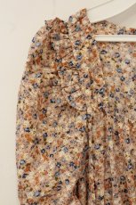 画像2: axes femme POETIQUE / スクウェアネック花柄ワンピース M ピンク O-26-06-23-011-AX-OP-OW-OS (2)