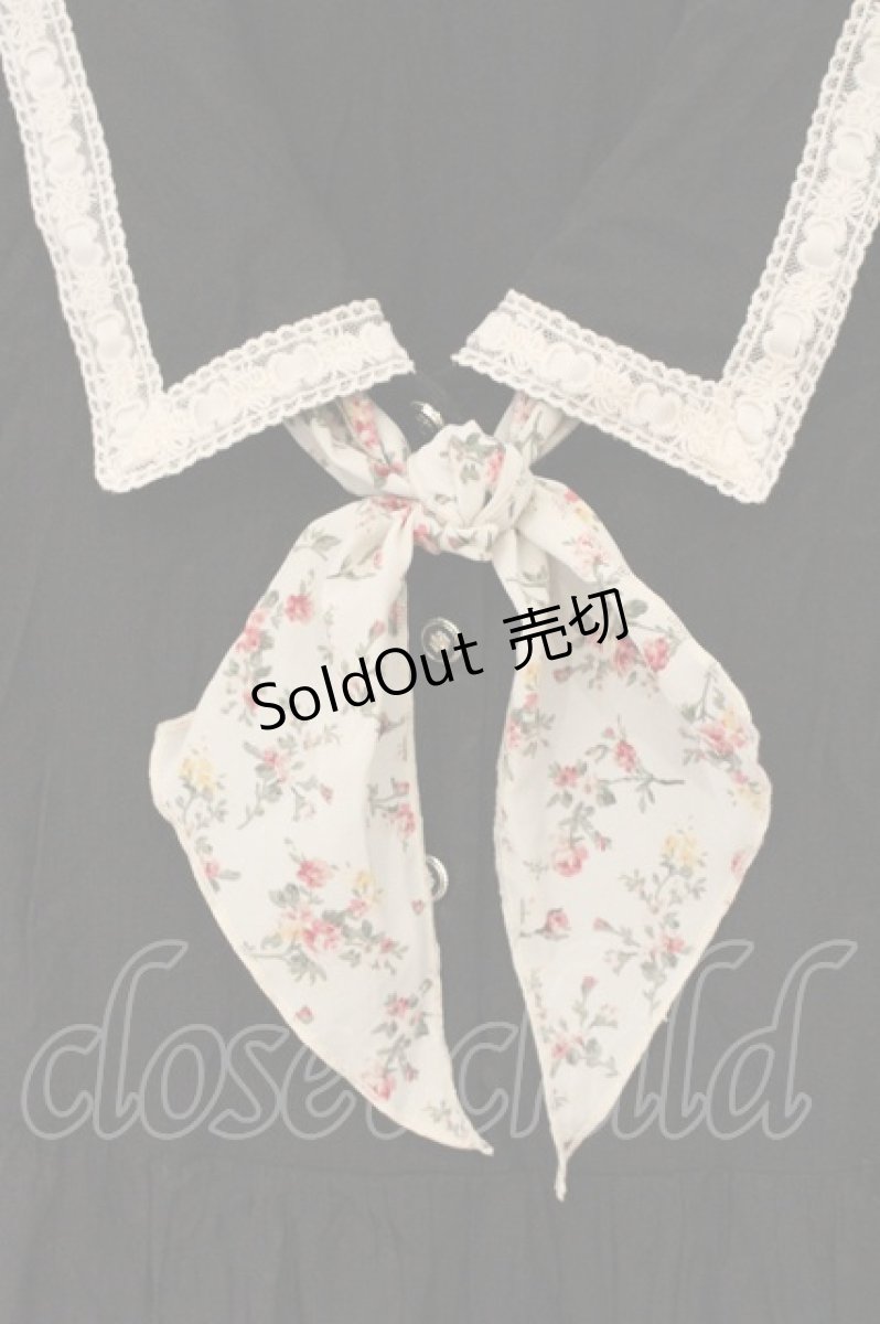 画像2: axes femme POETIQUE / フィッシュテールセーラーワンピース M クロ O-26-06-23-017-AX-OP-OW-OS (2)