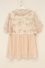 画像3: axes femme / チュール刺繍ロングシャツ M ピンク O-26-06-23-024-AX-BL-OW-OS (3)