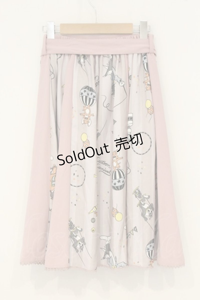 画像3: axes femme POETIQUE / トムとジェリースカート M ピンク O-26-06-23-025-AX-SK-OW-OS (3)