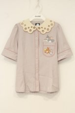 画像1: axes femme POETIQUE / トムとジェリーブラウス M ピンク O-26-06-23-026-AX-BL-OW-OS (1)