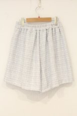 画像3: axes femme POETIQUE / 連釦モールツィードキュロット M サックス O-26-06-23-029-AX-PA-OW-OS (3)