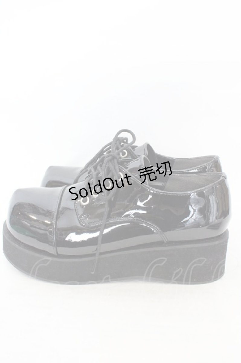 画像2: DearMyLove / おでこパンプス 25.0cm クロ O-26-06-24-012-GO-SH-OW-ZT-K002 (2)