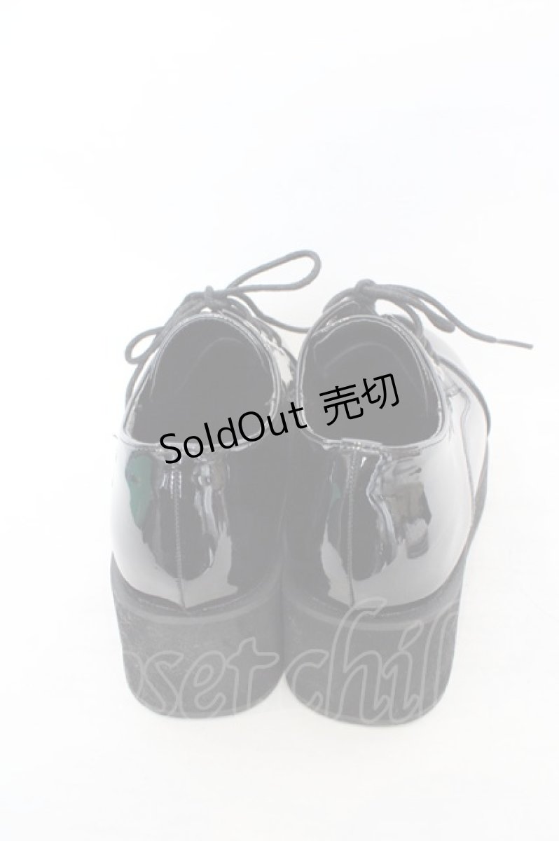 画像3: DearMyLove / おでこパンプス 25.0cm クロ O-26-06-24-012-GO-SH-OW-ZT-K002 (3)