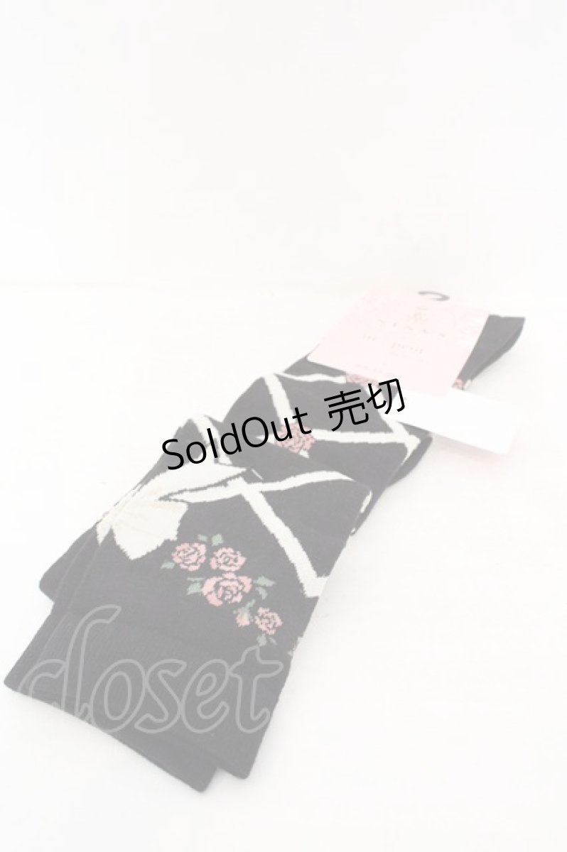 画像1: m petit by misako / ECAMOVKNIアミアゲ 23-25cm クロ O-26-06-24-025-LO-ZA-OW-OS (1)