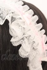 画像2: Princess Flower Garden / KRS＊ヘッドドレス  シロ×ピンク O-26-06-24-052-LO-AC-OW-OS (2)