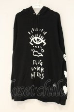 画像1: HYPER CORE / SLUG UNDER MY EYES hoodie  ブラック O-26-06-25-001-PU-TO-IG-OS (1)