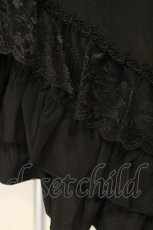 画像2: MIHO MATSUDA / スカート・ルーデン  ブラック O-26-06-25-036-GO-SK-OW-OS (2)