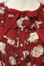 画像2: Emily Temple cute / Kitty Giftドレス M アカ O-26-06-25-040-ET-OP-OW-OS (2)