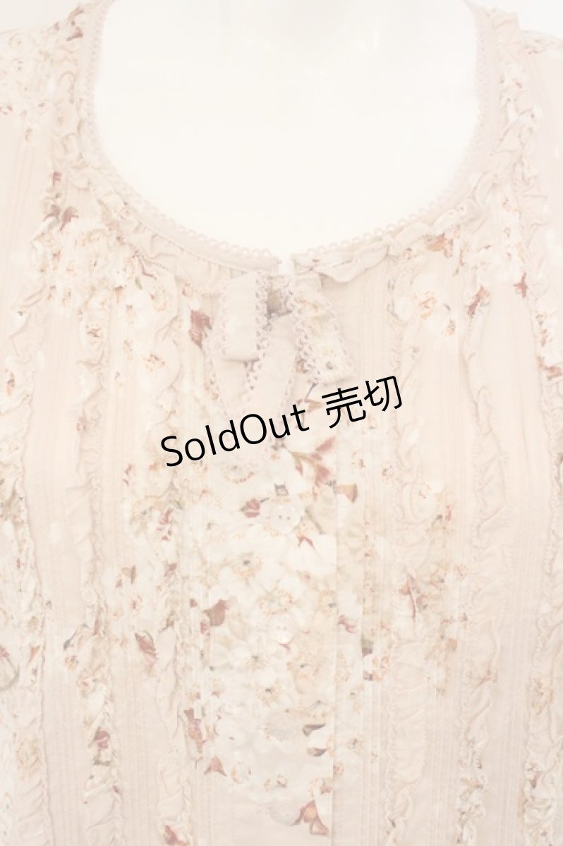 画像2: PINK HOUSE / Cherry Blossom プリントワンピース  ピンク O-26-06-25-041-LO-OP-IG-OS (2)