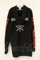 画像3: KRY CLOTHING / SEVEN DEADLY SINS 裏起毛スウェット  ブラック O-26-06-25-005-PU-TO-IG-OS (3)