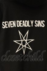 画像4: KRY CLOTHING / SEVEN DEADLY SINS 裏起毛スウェット  ブラック O-26-06-25-005-PU-TO-IG-OS (4)