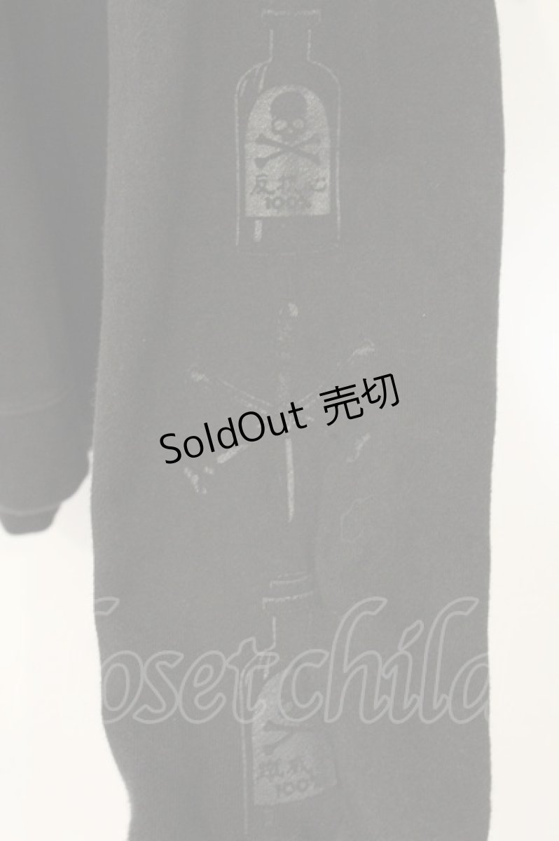 画像3: KRY CLOTHING / スカルプリントトレーナー  ブラック O-26-06-25-006-PU-TO-IG-OS (3)