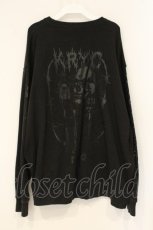 画像4: KRY CLOTHING / スカルプリントトレーナー  ブラック O-26-06-25-006-PU-TO-IG-OS (4)