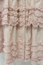 画像3: PINK HOUSE / チュールレースフリルワンピース  ピンク O-26-06-25-051-LO-OP-IG-OS (3)