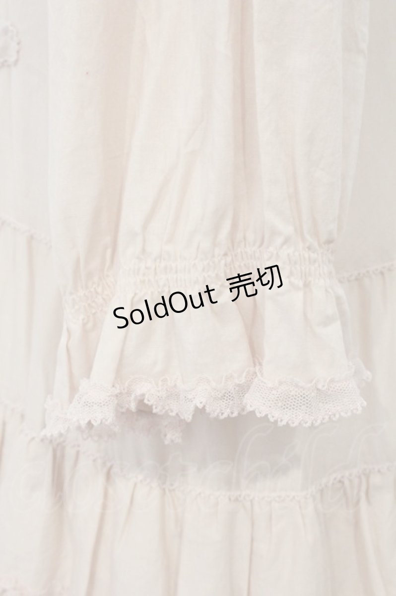 画像5: PINK HOUSE / チュールレースフリルワンピース  ピンク O-26-06-25-051-LO-OP-IG-OS (5)
