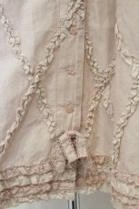 画像3: PINK HOUSE / 格子ピコフリル使いローンスカート  ピンク O-26-06-25-059-LO-SK-IG-OS (3)