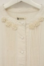 画像2: INGEBORG / ライトオンスデニムワンピース  オフシロ O-26-06-25-061-LO-OP-IG-OS (2)