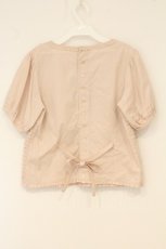 画像4: PINK HOUSE / ローンフリルリボンブラウス  ピンク O-26-06-25-063-LO-BL-IG-OS (4)