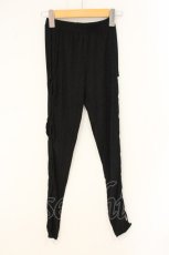 画像1: KRY CLOTHING / KURINUKI５ レースアップレギンス  ブラック O-26-06-25-002-PU-PA-IG-OS (1)