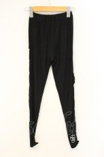 画像2: KRY CLOTHING / KURINUKI５ レースアップレギンス  ブラック O-26-06-25-002-PU-PA-IG-OS (2)
