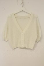 画像1: PINK HOUSE / 2023年 サマーセット　カーディガン単品  シロ O-26-06-25-024-LO-OP-OW-OS (1)
