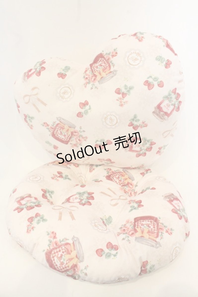 画像1: m petit by misako / クッション  ベージュ系 O-26-06-26-014-LO-ZA-OW-OS (1)