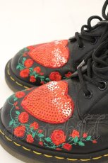 画像2: Dr.Martens （Getta Grip） / 「REBEL HEART」 PASCAL HEARTS 8ホールブーツ EU37(23.5cm) ブラック O-26-06-26-021-PU-SH-YM-OS (2)