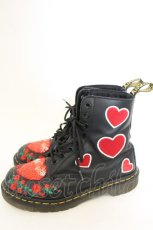 画像3: Dr.Martens （Getta Grip） / 「REBEL HEART」 PASCAL HEARTS 8ホールブーツ EU37(23.5cm) ブラック O-26-06-26-021-PU-SH-YM-OS (3)