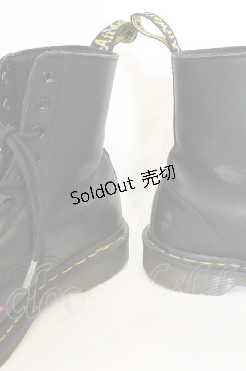 画像4: Dr.Martens （Getta Grip） / 「REBEL HEART」 PASCAL HEARTS 8ホールブーツ EU37(23.5cm) ブラック O-26-06-26-021-PU-SH-YM-OS (4)