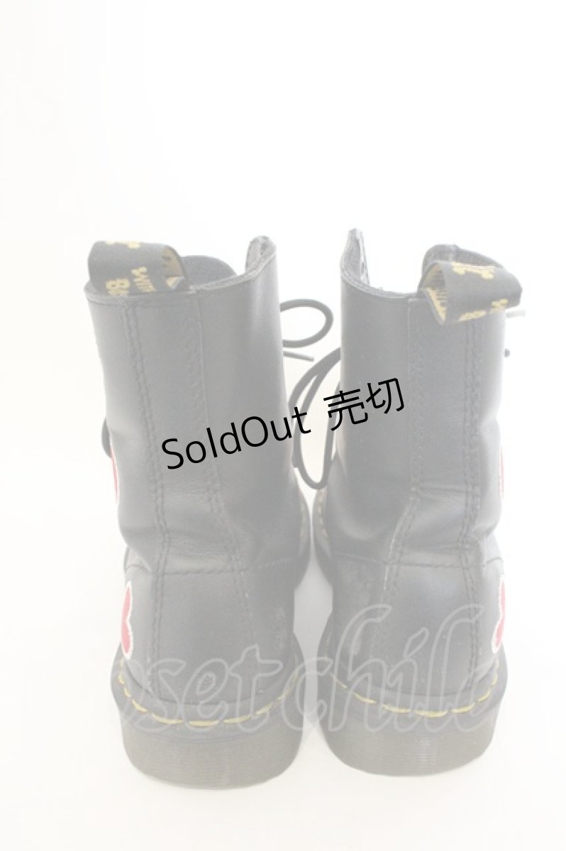 画像6: Dr.Martens （Getta Grip） / 「REBEL HEART」 PASCAL HEARTS 8ホールブーツ EU37(23.5cm) ブラック O-26-06-26-021-PU-SH-YM-OS (6)